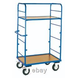 Heavy Duty Shelf Trucks Warehouse Office Shelving Trolleys 2 Sizes
