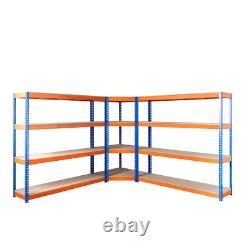 Heavy Duty Shelving/Racking Corner Kit 4 Levels 1800mm H x 1500mm W x 450mm D