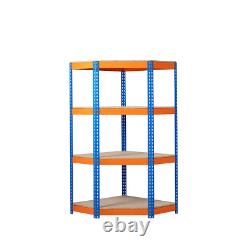 Heavy Duty Shelving/Racking Corner Kit 4 Levels 1800mm H x 900/640mm W x 450mm D