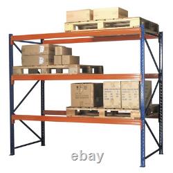 Heavy-Duty Shelving Racking Unit, 3 Beam, 1000kg Capacity Per Level APR3001 B
