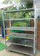 Heavy Duty Shelving Unit On Wheels, 4 Tier Fully Manouverable And Adjustable