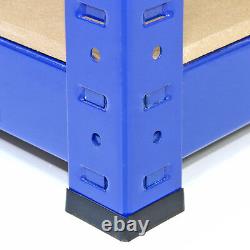 Heavy Duty Shelving Units 5x Metal Garage Storage Bays 5 Tier Racking Shelves