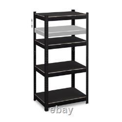 Heavy Duty Shelving Utility Rack 5 Shelves Garage Storage max. 1000 kg Metal