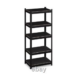 Heavy Duty Shelving Utility Rack 5 Shelves Garage Storage max. 1250 kg Metal