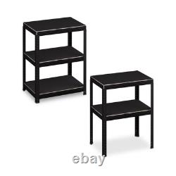 Heavy Duty Shelving Utility Rack 5 Shelves Garage Storage max. 1250 kg Metal