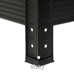 Heavy Duty Shelving Utility Rack 5 Shelves Garage Storage max. 1250 kg Metal