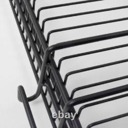 Heavy Duty Shop Retail Shelf 3-Layer Fruit Snack Storage Retail Rack With Wheels