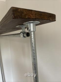 Heavy Duty Shop Style Clothes Rail Storage Shelf Hanging Display Stand Rack