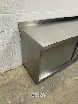 Heavy Duty Stainless Steel Cupboard With Shelves1800 MM Wide(vat Inc)