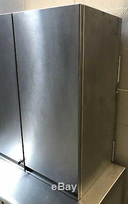 Heavy Duty Stainless Steel Wall Cupboard With Shelves800 MM Wide(vat Included)