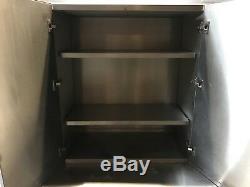 Heavy Duty Stainless Steel Wall Cupboard With Shelves800 MM Wide(vat Included)