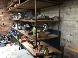 Heavy Duty Steel Shelving, Racking, 3 tier, ideal garage/workshop