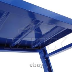 Heavy Duty Steel Warehouse Racking Shelving Unit Single Bay 300kg Storage Rack