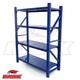 Heavy Duty Steel Warehouse Racking Shelving Unit Single Bay 350kg Storage Rack