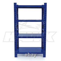Heavy Duty Steel Warehouse Racking Shelving Unit Single Bay 350kg Storage Rack