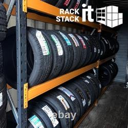 Heavy Duty Tyre Racking Storage 450mm Custom Depth Up To 7m H Shelving