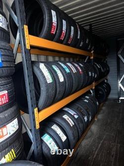 Heavy Duty Tyre Racking Storage for Containers to suit 20ft or 40ft 450mm Depth