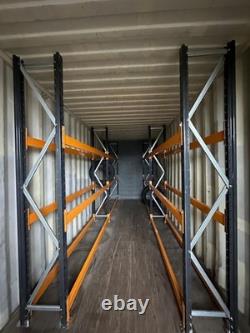 Heavy Duty Tyre Racking Storage for Containers to suit 20ft or 40ft 450mm Depth