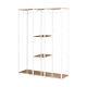 Heavy Duty Wardrobe Clothes Rack Hanging Garment Display Stand Storage Shelves
