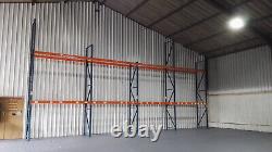 Heavy Duty Warehouse Pallet Racking Excellent Condition Uprights Frames & Beams