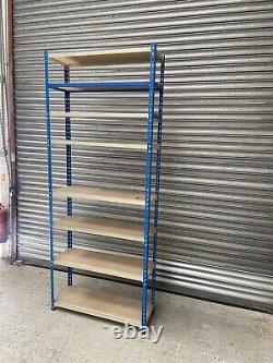 Heavy Duty Warehouse Racking Industrial Garage Shelving Unit Storage 8 Shelves