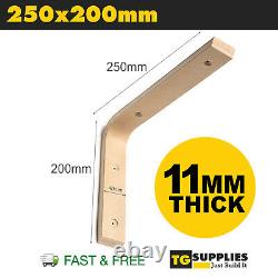 Heavy Duty Wooden Plywood Shelf Support Brackets Beech Shelf Bracket 11mm THICK