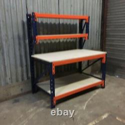 Heavy Duty Workbench with shelves (1200mm X 900mm) FREE DELIVERY (UK Mainland)