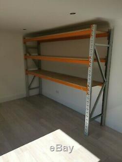 Heavy Duty racking shelving L2.7m D0.6m 600mm ANY Height -INDUSTRIAL BOLTLESS