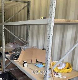 Heavy Duty shelving Unit. With Boards. Used