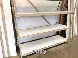 Heavy duty industrial racking/shelving 4 SHELVES + EXTRAS 7ftH x 7ftL x 2ftD