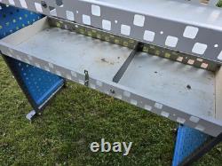 Heavy duty metal racking storage shelving fits medium to large vans