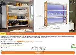 Heavy duty racking shelving