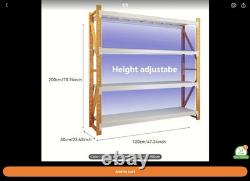 Heavy duty racking shelving