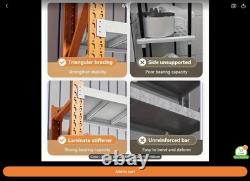 Heavy duty racking shelving