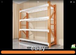 Heavy duty racking shelving
