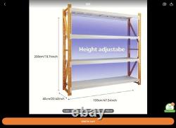 Heavy duty racking shelving