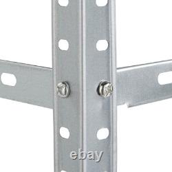 Heavy duty shelving unit Adjustable Metal Shelves Galvanised 4 Shelves