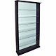 High Quality Heavy Duty Glass Shelves Display Cabinet (color Black)