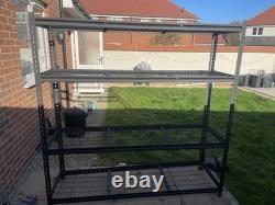 Homebase 4 Tier Heavy Duty Shelving Unit 183cm (H) x 183cm (W) x 55cm (D)