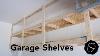How To Build Garage Shelves The Best Way
