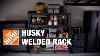 Husky Heavy Duty Metal Shelves Garage Storage Ideas