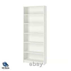 IKEA BILLY Bookcase White Heavy-Duty Shelving Unit Storage Shelf 80x28x202cm