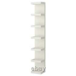 IKEA LACK Wall Shelf Unit Vertical Storage White 30x190cm Durable Heavy Duty