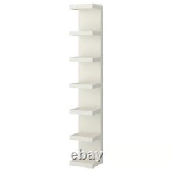IKEA LACK Wall Shelf Unit Vertical Storage White 30x190cm Durable Heavy Duty