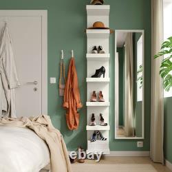 IKEA LACK Wall Shelf Unit Vertical Storage White 30x190cm Durable Heavy Duty