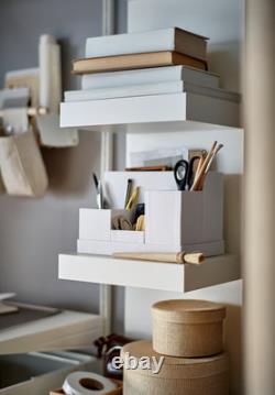 IKEA LACK Wall Shelf Unit Vertical Storage White 30x190cm Durable Heavy Duty