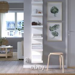 IKEA LACK Wall Shelf Vertical Unit White 30x190 cm Durable Heavy Duty