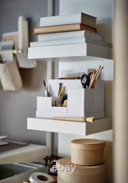 IKEA LACK Wall Shelf Vertical Unit White 30x190 cm Durable Heavy Duty