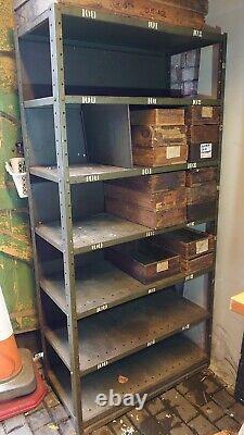 Industrial Ex Military Heavy Duty Shelving Storage