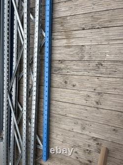 Industrial Garment Racking Unit 18 Hanging Rails Heavy Duty